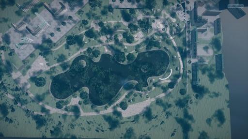 Battlefield 3 - Карта «Operation Métro» с высоты птичего полета