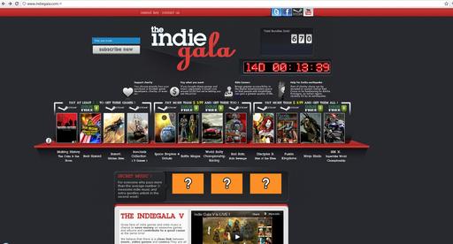 Цифровая дистрибуция - начало продаж THE INDIEGALA V